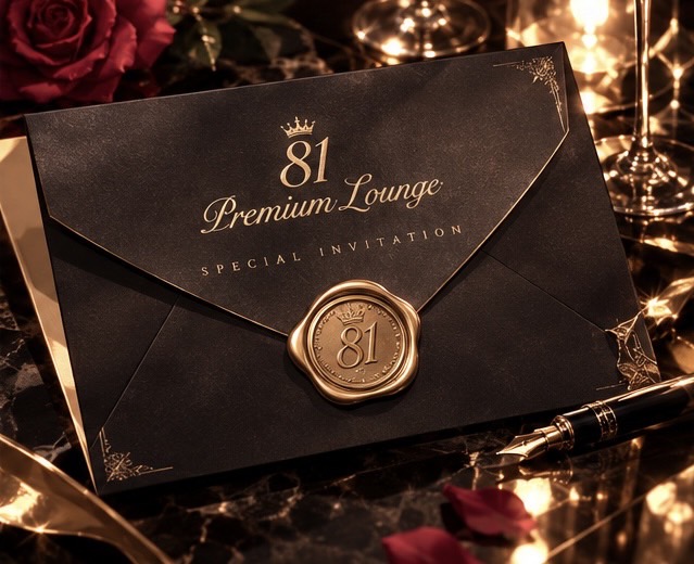81 Premium Lounge の招待状
